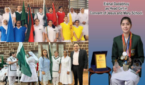 Eishal Dadabhoy Head Girl