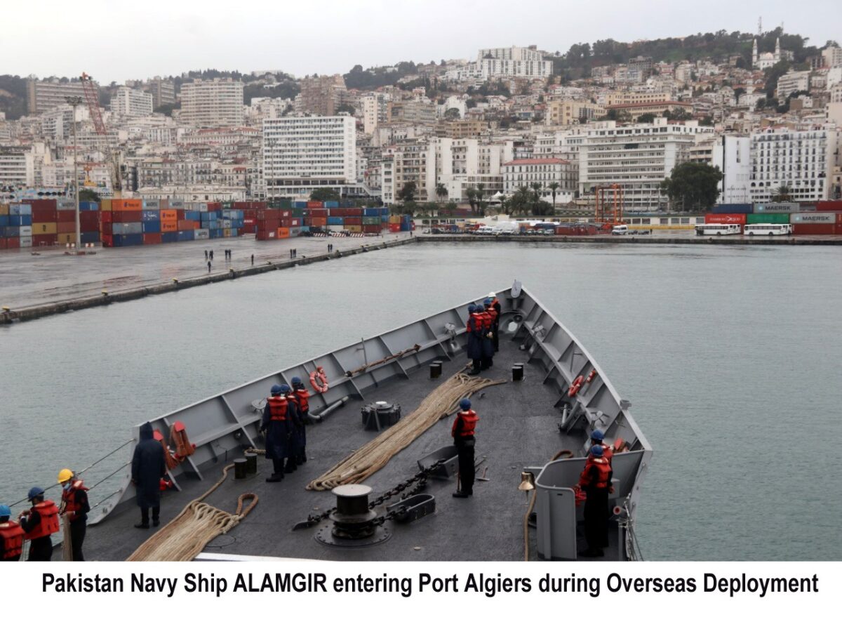 Pakistan Navy Ship Alamgir Visits Algeria