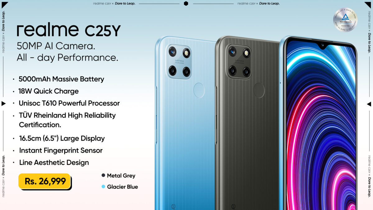 realme c25y all features