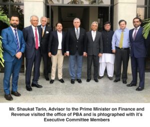 visits the PBA office