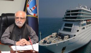 14-storey cruise ship