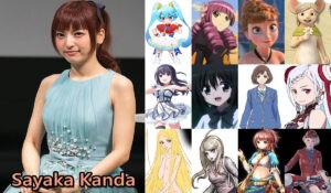 Japanese actress Sayaka Kanda