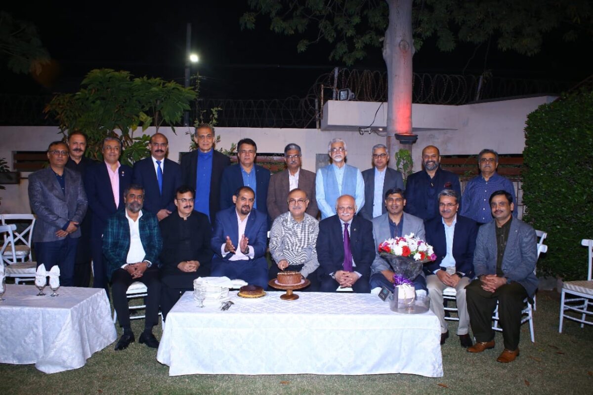 Mohammed Fawad Sheikh, Group Director JF Group hosted dinner in honor of Dr. Saifuddin Junejo, Chairman EPZA