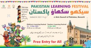 Press Release - Pakistan Learning Festival for Children & Teachers at Arts Council of Pakistan, Karachi
