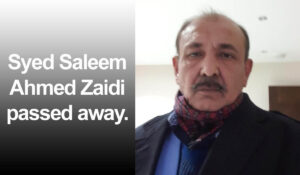 Saleem Ahmed Zaidi