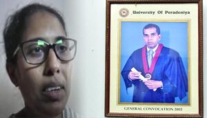 Wife and brother of the Sri Lankan manager