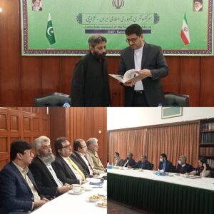 Consul General of Iran met Chairman TAAP