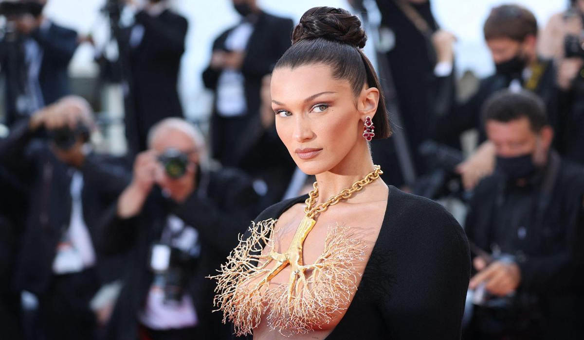 American supermodel Bella Hadid has paid tribute to her auntie Ghada.