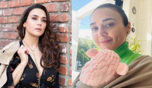 Preity Zinta twins