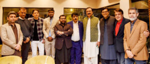 Shahiryar Ahmed hosted dinner