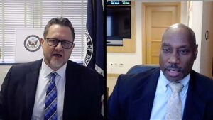 Assistant Secretary Smith and Acting Deputy Coordinator for Counterrrorism Landberg