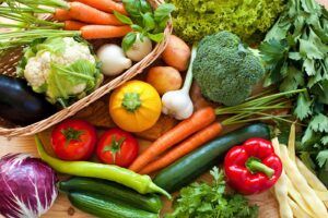 How do vegetables help you stay healthy