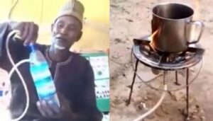 Water-burning stove