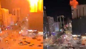explodes in Abu Dhabi