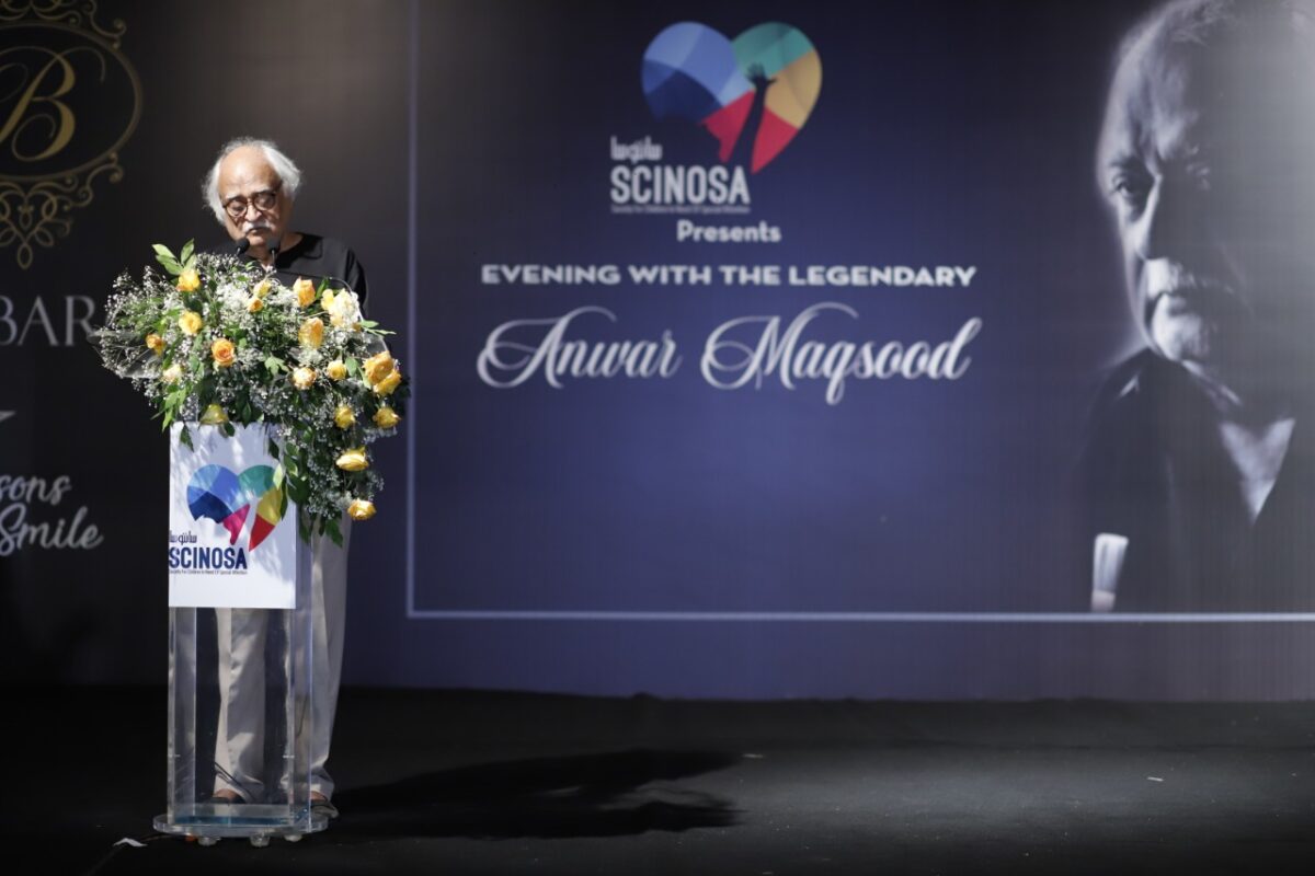 A mesmerizing evening with Anwar Maqsood