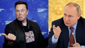Elon Musk challenges Russian president