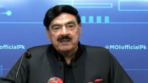 Interior Minister Sheikh Rashid