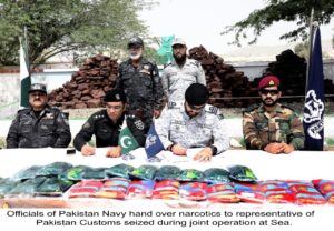 Pakistan Navy Seized Narcotics