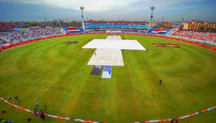 wicket of Pindi Cricket Stadium