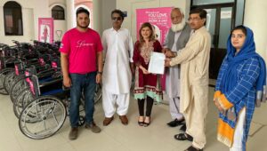 Dawood-Global-Foundation-handed-over-wheelchairs-to-Indus-Hospital-Badin