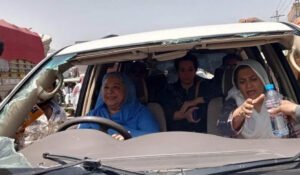Yasmeen Rashid car