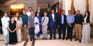 Ishtiaq Baig hosted dinner