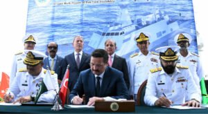 Launching Ceremony of PNS BADR Held at Karachi
