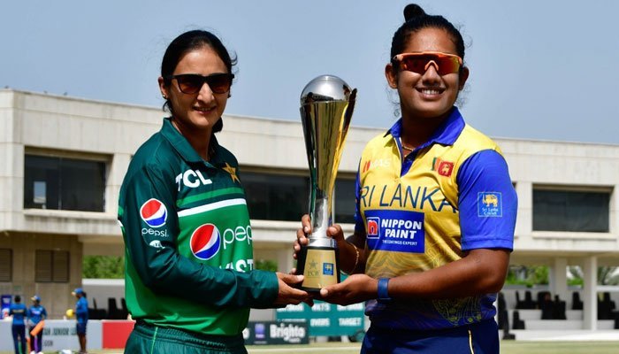 Pak-Lanka Women's ODI Series Trophy unveiled