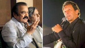 I challenge Imran Khan to bring the march to Islamabad again Rana Sanaullah