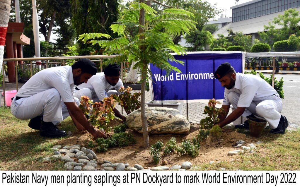 Pakistan Navy Observes World Environment Day 