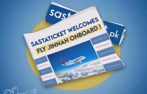 Sastaticket Welcomes Fly Jinnah