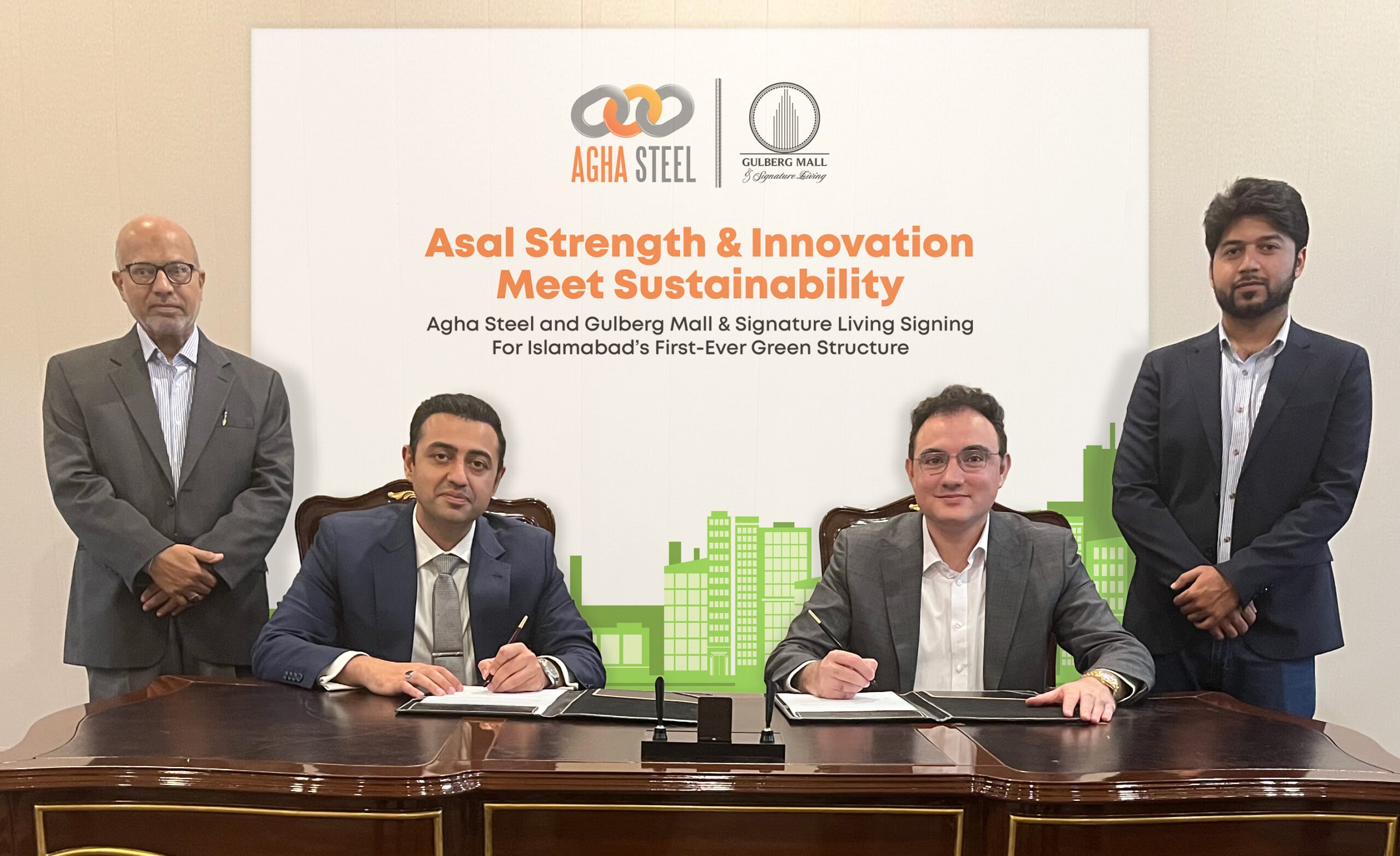 Agha Steel’s Green steel to make Gulberg Mall, Islamabad’s first Eco-friendly Green Structure Project