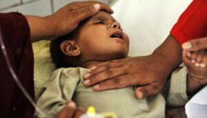 children suffer from diarrhea