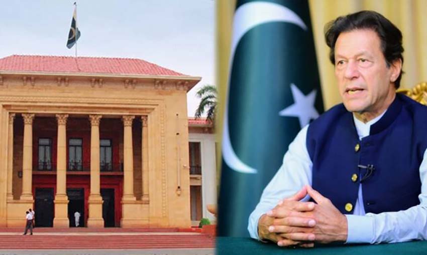 Members of the Provincial Assembly of Punjab met with Imran Khan