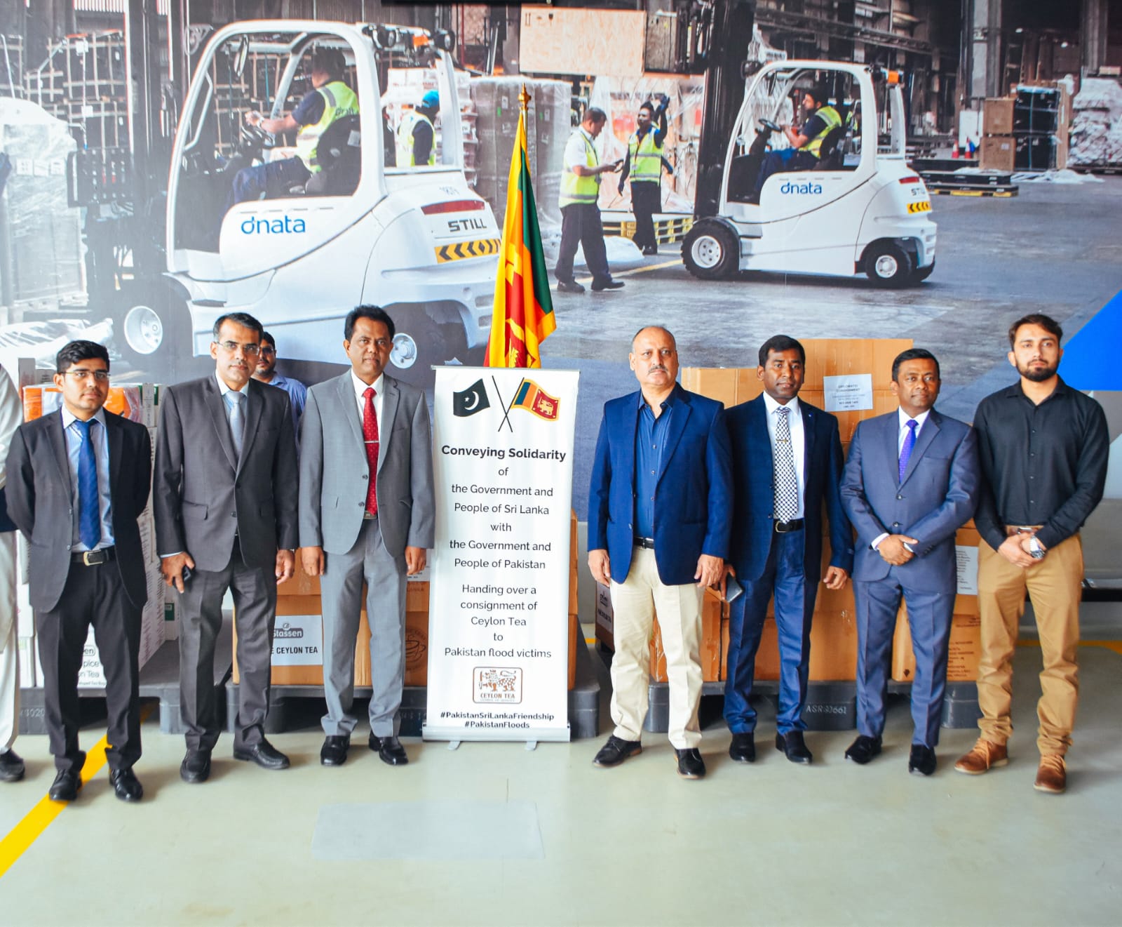 Govt. of Sri Lanka sending Ceylon Tea for the flood victims