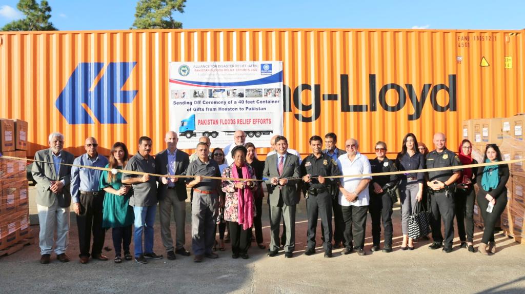 Helping Hands for Relief Shipped several Containers for Pakistan’s Floods victims