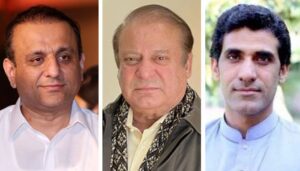 Khan-and-Aoon-Chaudhry-meet-with-Nawaz-Sharif