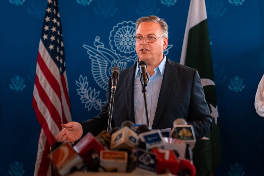 US Ambassador Blome 