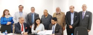 PHOTO, MOU signed Pakistan Western Canada Trade Association (PWCTA) and Chiniot CCI