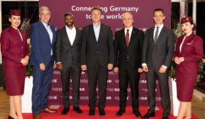 Qatar Airways in Düsseldorf Germany