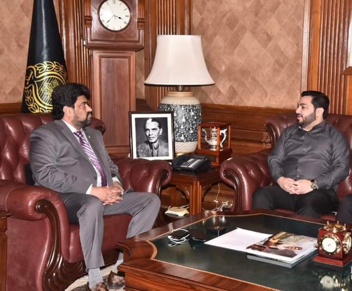 CEO Essani Group called Governor Sindh.