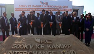 CM Breaks ground at KE Grid Station.