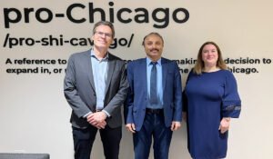 Consul General of Pakistan to Chicago meets President & CEO WBC.