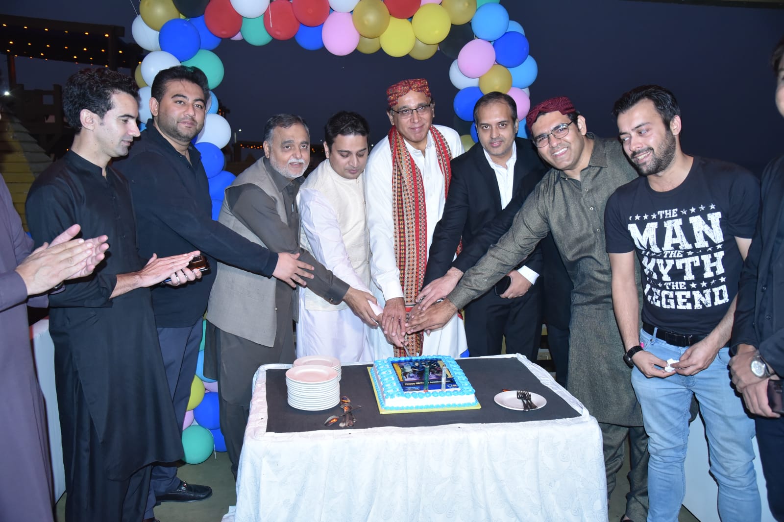 Arsalan Khan Birthday Party hosted by famous anchor Muhammad Zafeer.