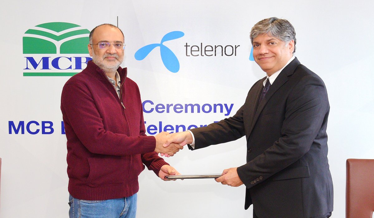 MCB Bank and Telenor Pakistan