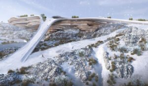 Saudi Arabia Ski Resort Desert