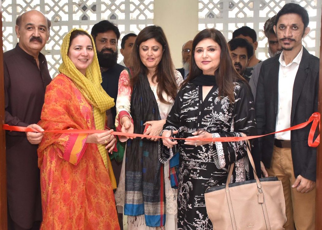 Opening ceremony of“The Sindh Chapter”at the Pakistan National Council of the Arts, Karachi.