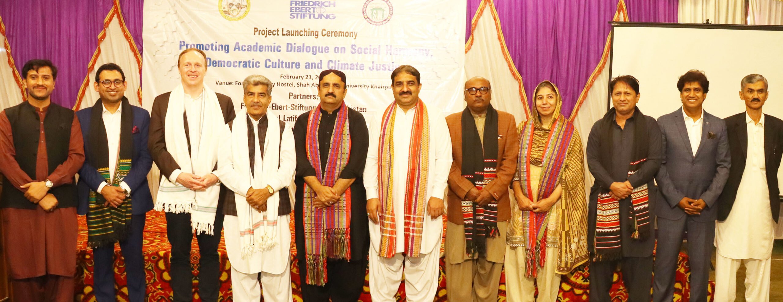 DR. NIELS HEGEWISCH CALLS ON VICE CHANCELLOR.