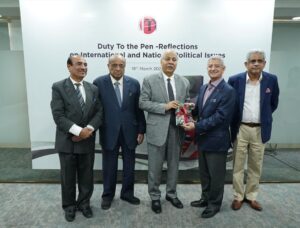 Book launch at IoBM - -