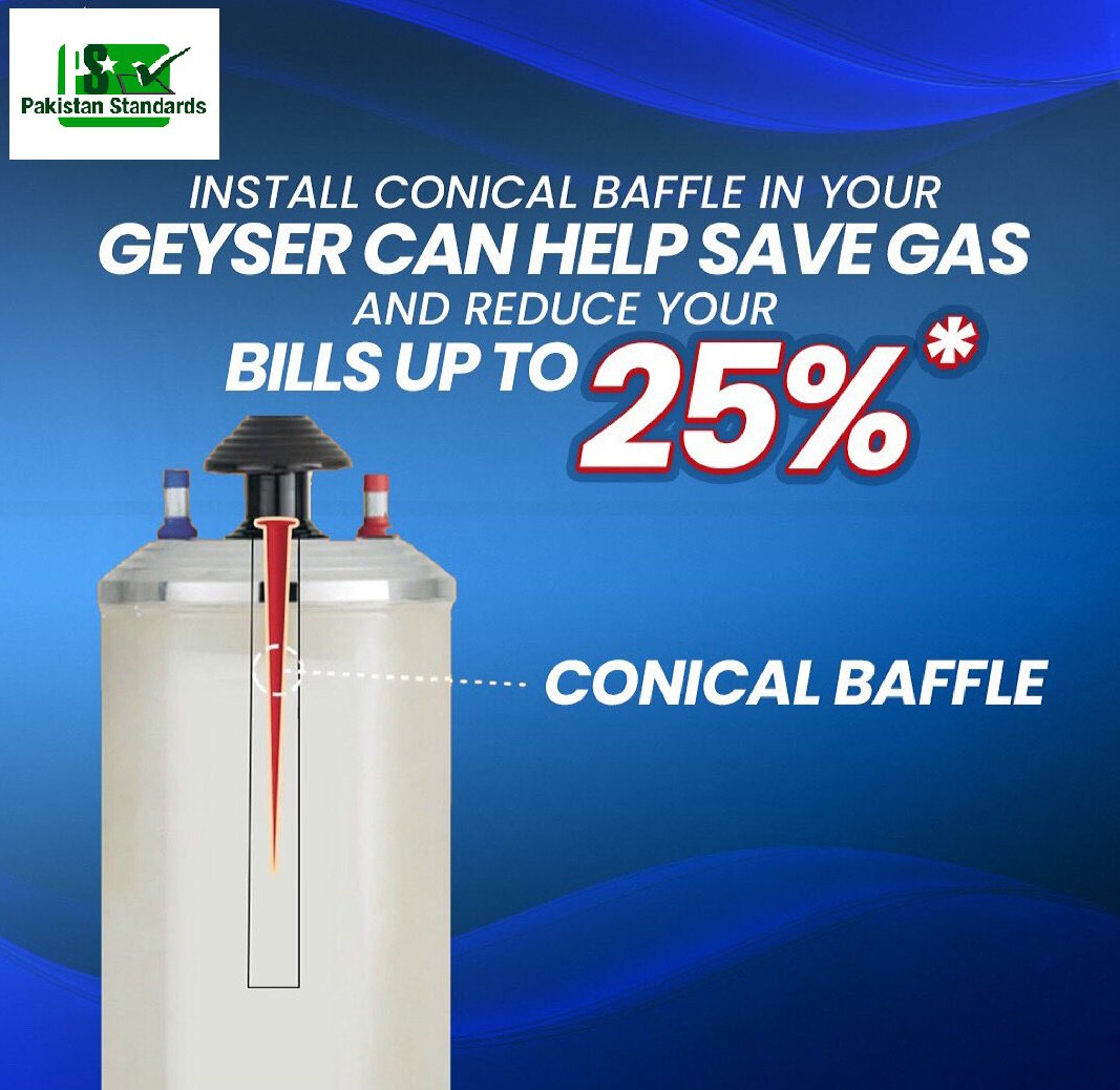 Mandatory Installation of Conical Baffles in New and Existing Geysers.